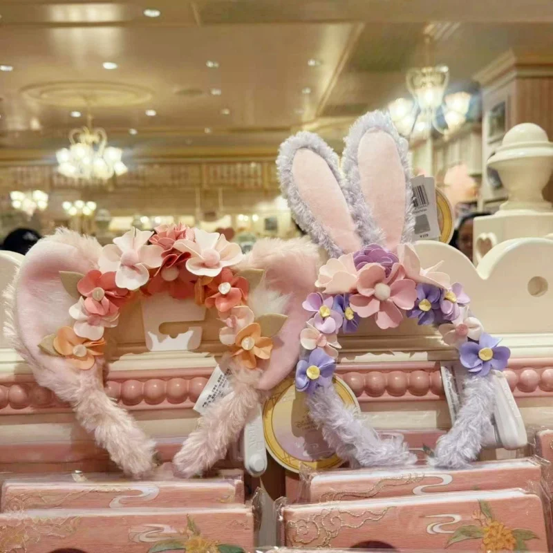 

Disney Domestic Generation Flower Room Qimeng Series StellaLou LinaBell Flower Headband Hair Hoop Gift