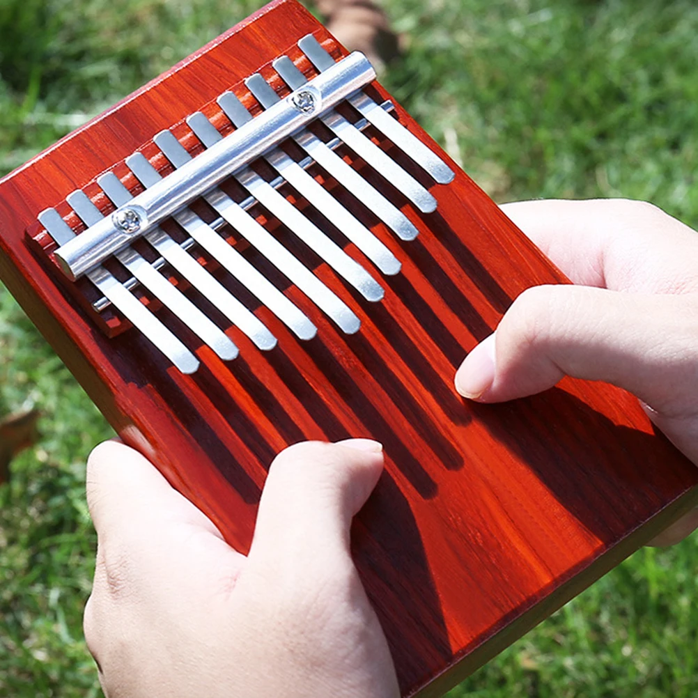 

1Set Kalimba Bridge Saddle Alloy 10 Keys Thumb Piano Replacement Keys Kit Engraved Notes DIY Repair Thumb Piano Accessories