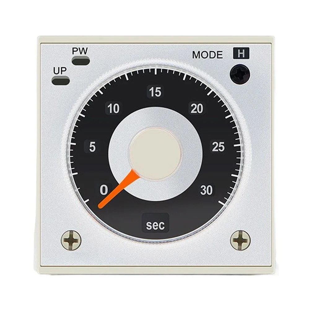 H3BA N8H Time Delay Relay Controller Compatible with 220V and 24V Circuits for Industrial Automation Applications