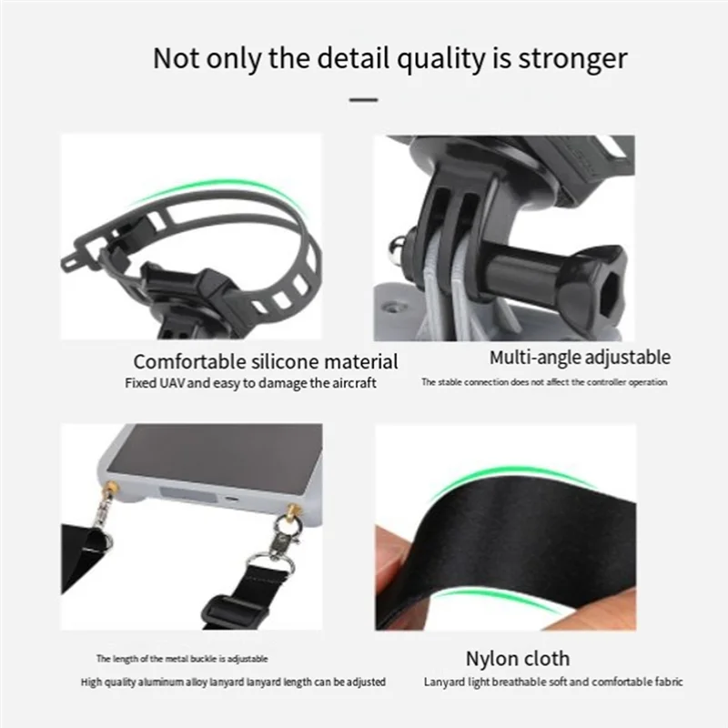 

Handle Handheld Gimbal Stabilizer Ground Shooting Stand Tripod Replacement For DJI Mini 3 Pro Remote Controller Without Lanyard