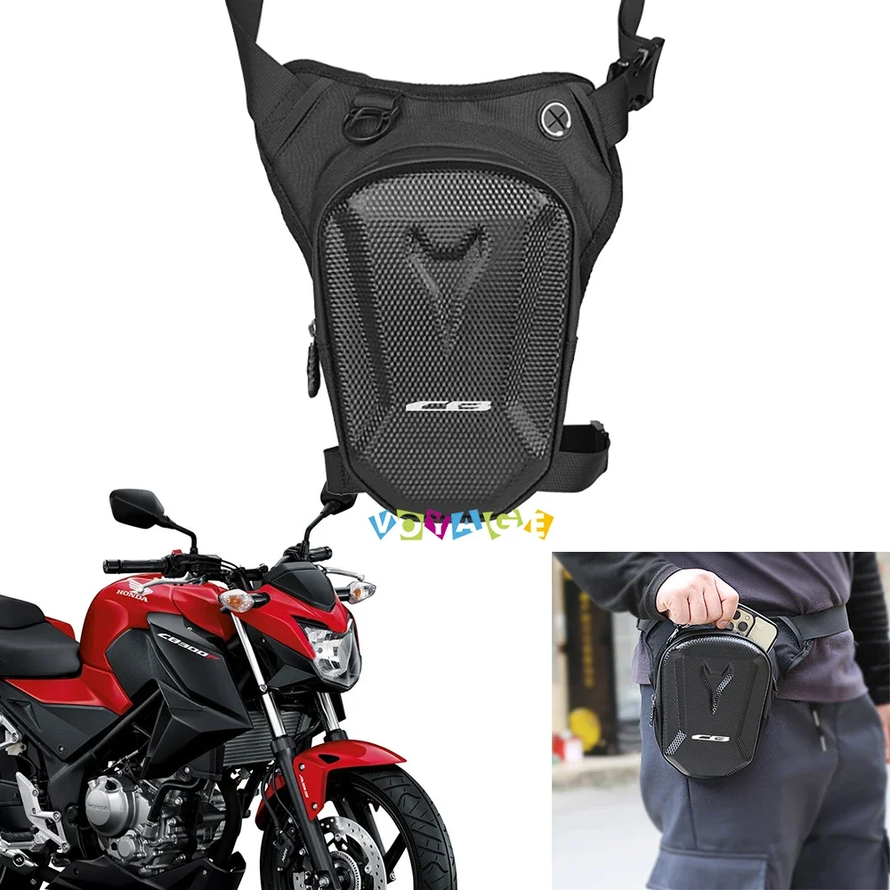 

Боковая сумка для ног для Honda CB 900 300R 1000 CB 650R cb650r, аксессуары для мотоциклов, сумка на пояс, водонепроницаемая сумка, поясная сумка, сумки