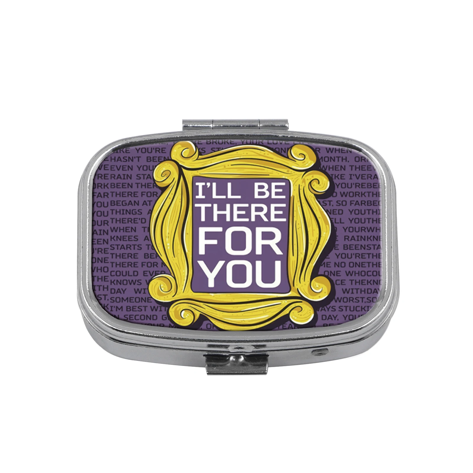 Famous Series of Metal Pill Boxes, Pill Packaging, Moisture-Proof Storage Boxes for Health Products, Personalized Fashionable Storage Boxes