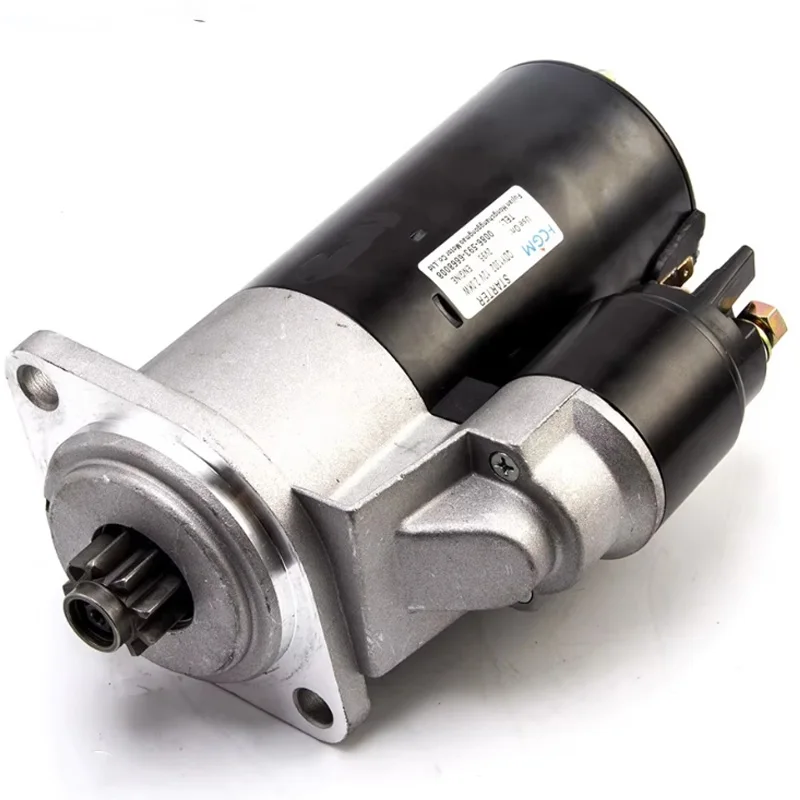 QDY1302 2KW 12V 9T Diesel Engine Start Motor, Suitable for 2V95 Engine Motor Electric Rapid Start Generator Parts Copper