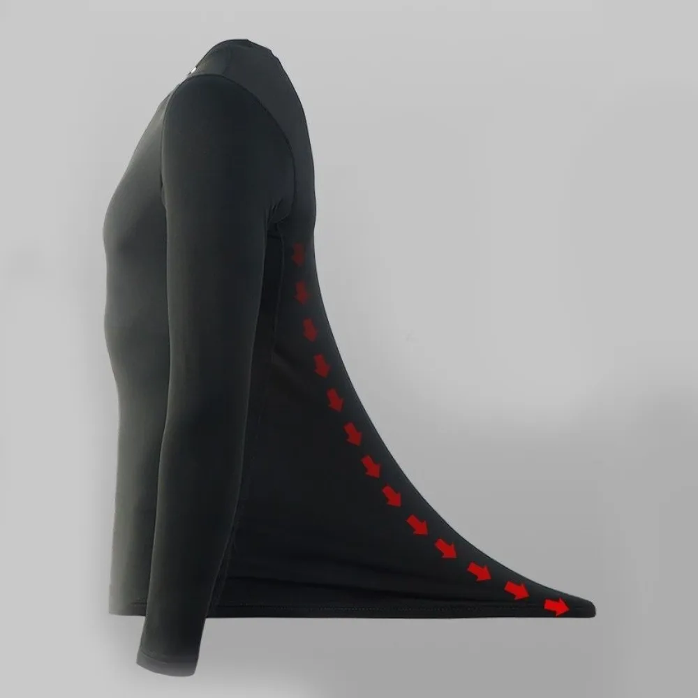 

2PCS Set Quick-drying Men's Ski Thermal Underwear Elastic Soft Fleece Fitness Suit Comfortable Tight-fitting Tops Pants Set