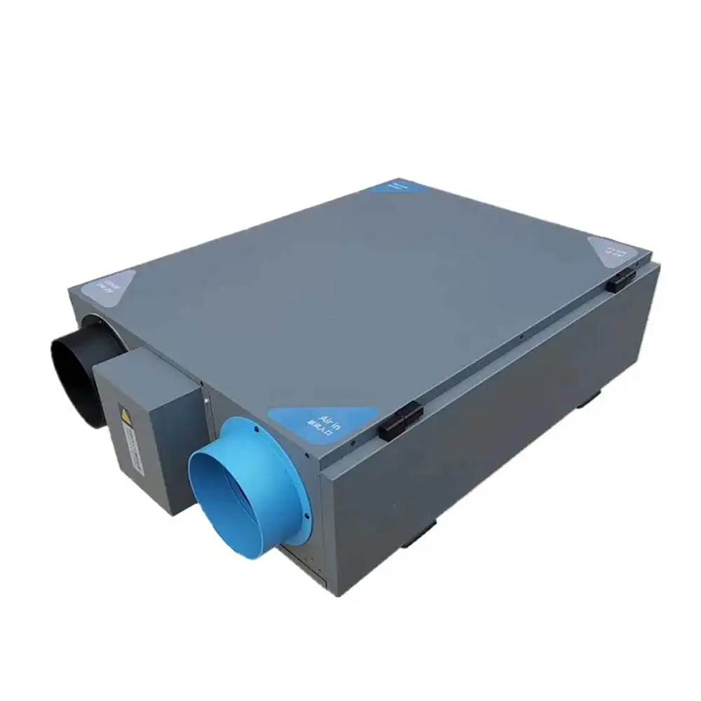 Ventilador de aire fresco, ventilador de aire fresco, sistema de purificación central, intercambiador de bajo ruido, intercambiador de aire fresco