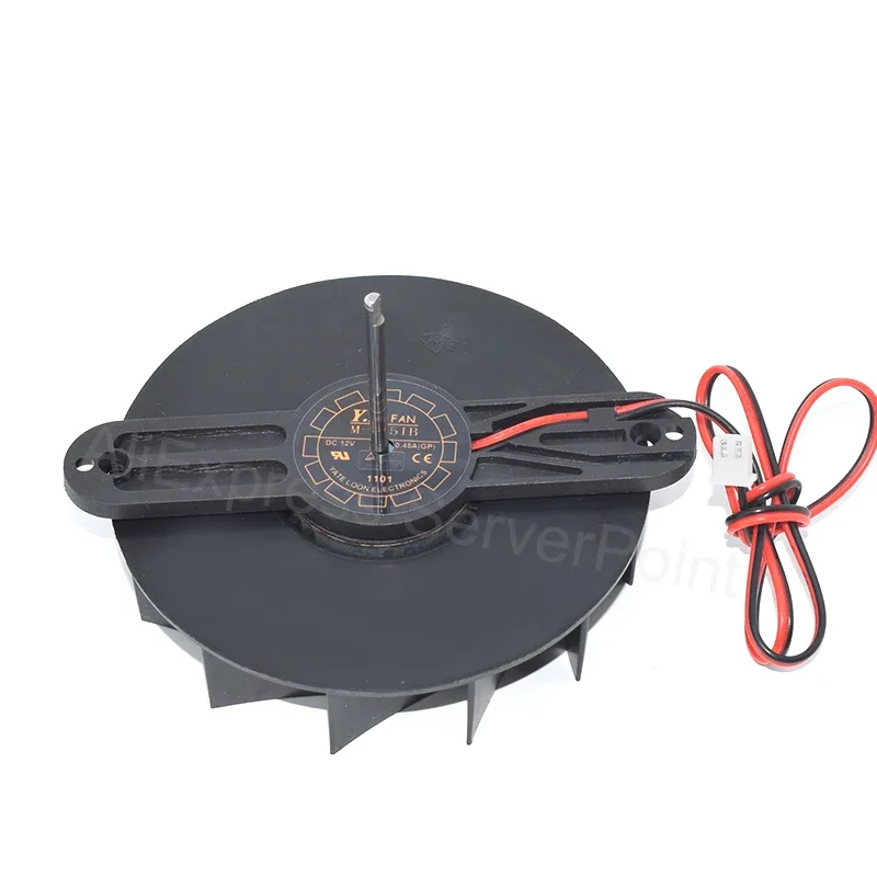 Applicable Yuelun Cooler 9225 M-3051B 12VDC 0.45A 2-wire circular DC Cooling Fan