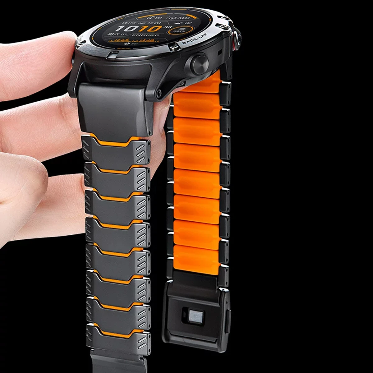 Magnetic Titanium Strap for Garmin Watch Fenix 8 51MM 47MM Tactix7 7X Pro Instinct 2X Enduro3 Forerunner965 955 22/26mm Bracelet