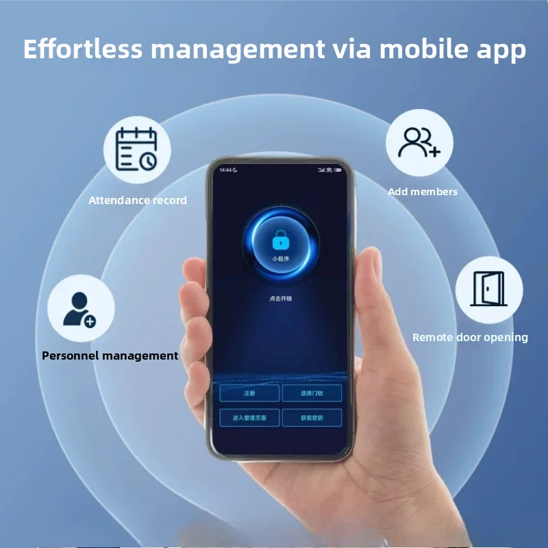 KOB Card Swiping Electronic Access Control System Electromagnetic Lock Magnetic Lock Password Access Control Machine
