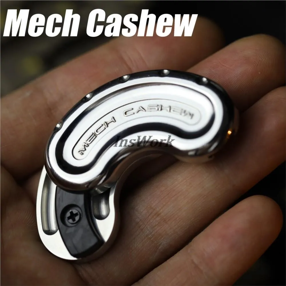 GAO STUDIO Mech Cashew DIY Metal Stress Relieving Toys Slider Fidget Toy