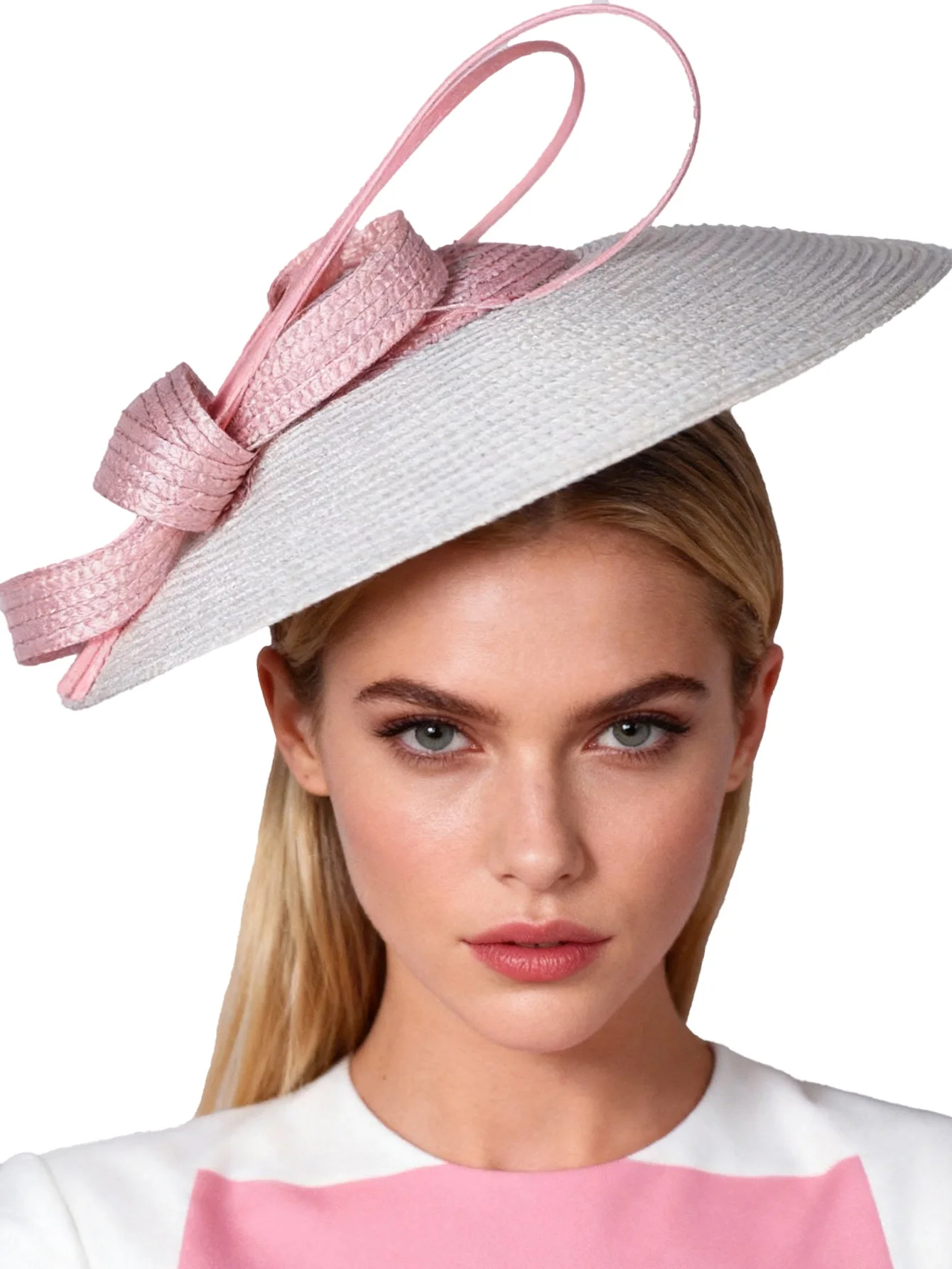 FS Fascinators-Sombrero de pastillero de boda para mujer, sombrero de Iglesia, sombrero de Fedora ancho negro, vestido de damas, sombreros Derby