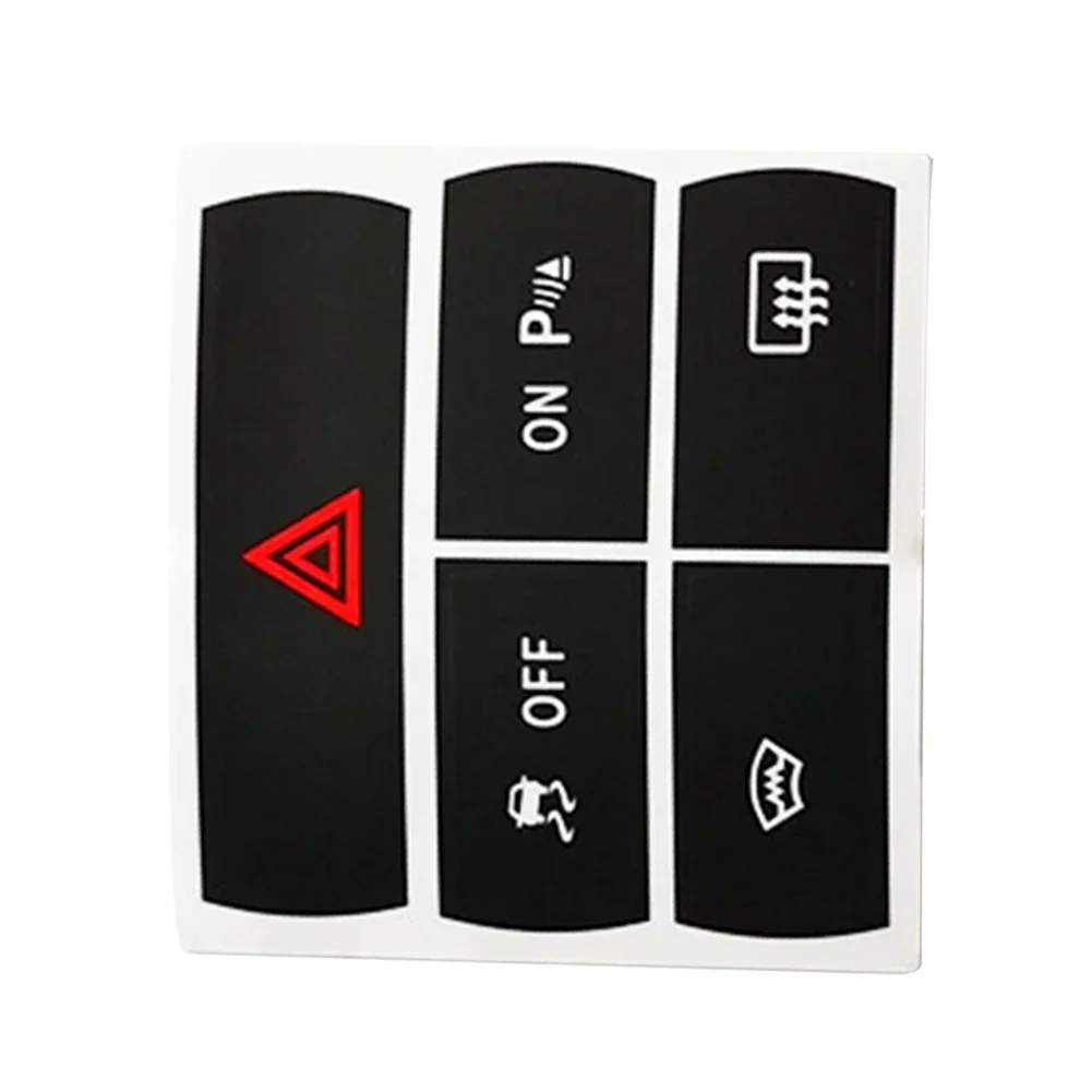 1Set Of Stickers To Repair The Hazard Button Defroster And For Ford For S-Max Automotive Interior Sticker