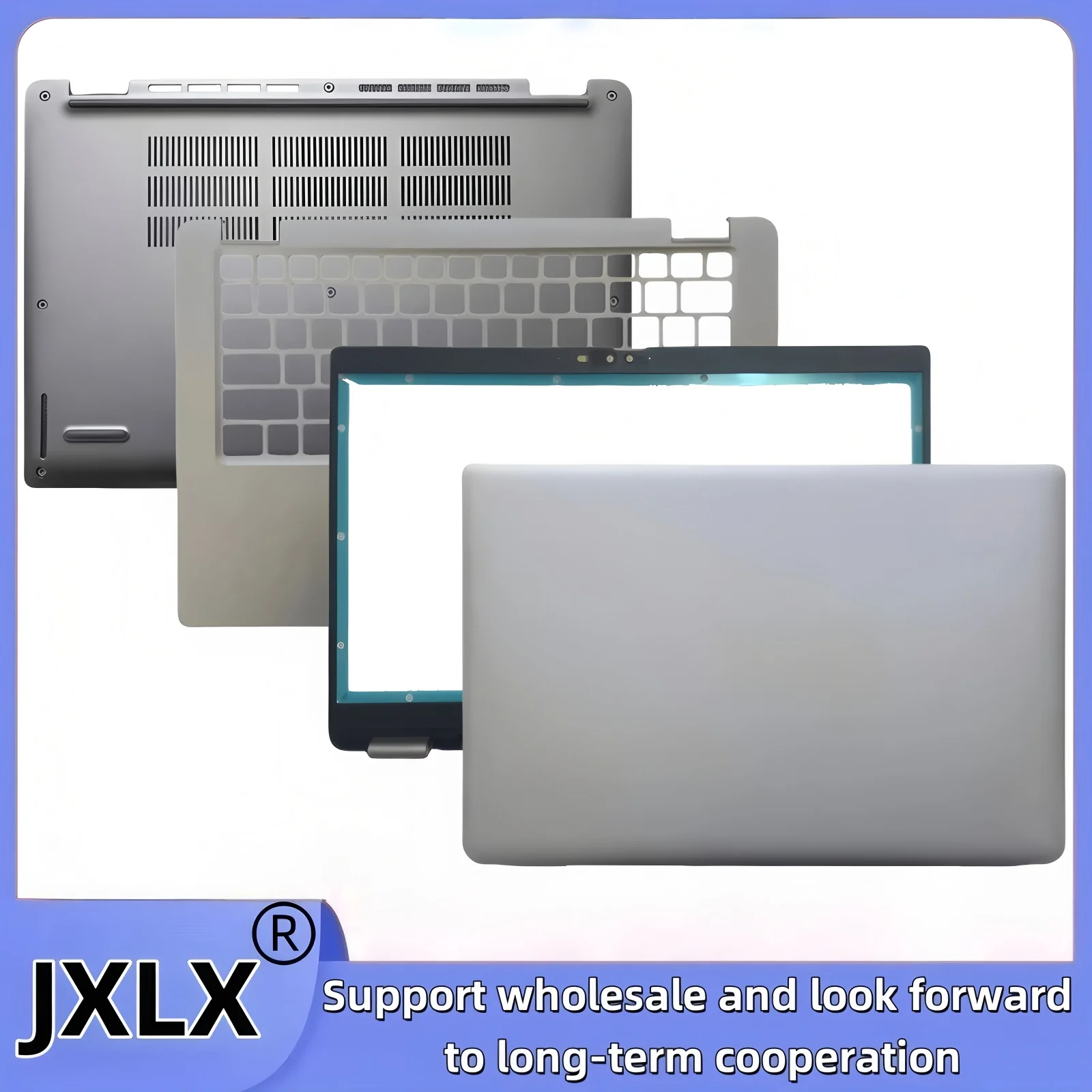 

JXLX® New for Dell Latitude 5340 E5340 Laptop LCD Back Cover Top Case/LCD Bezel/Palmrest Cover/Bottom Base Cover Lower Case