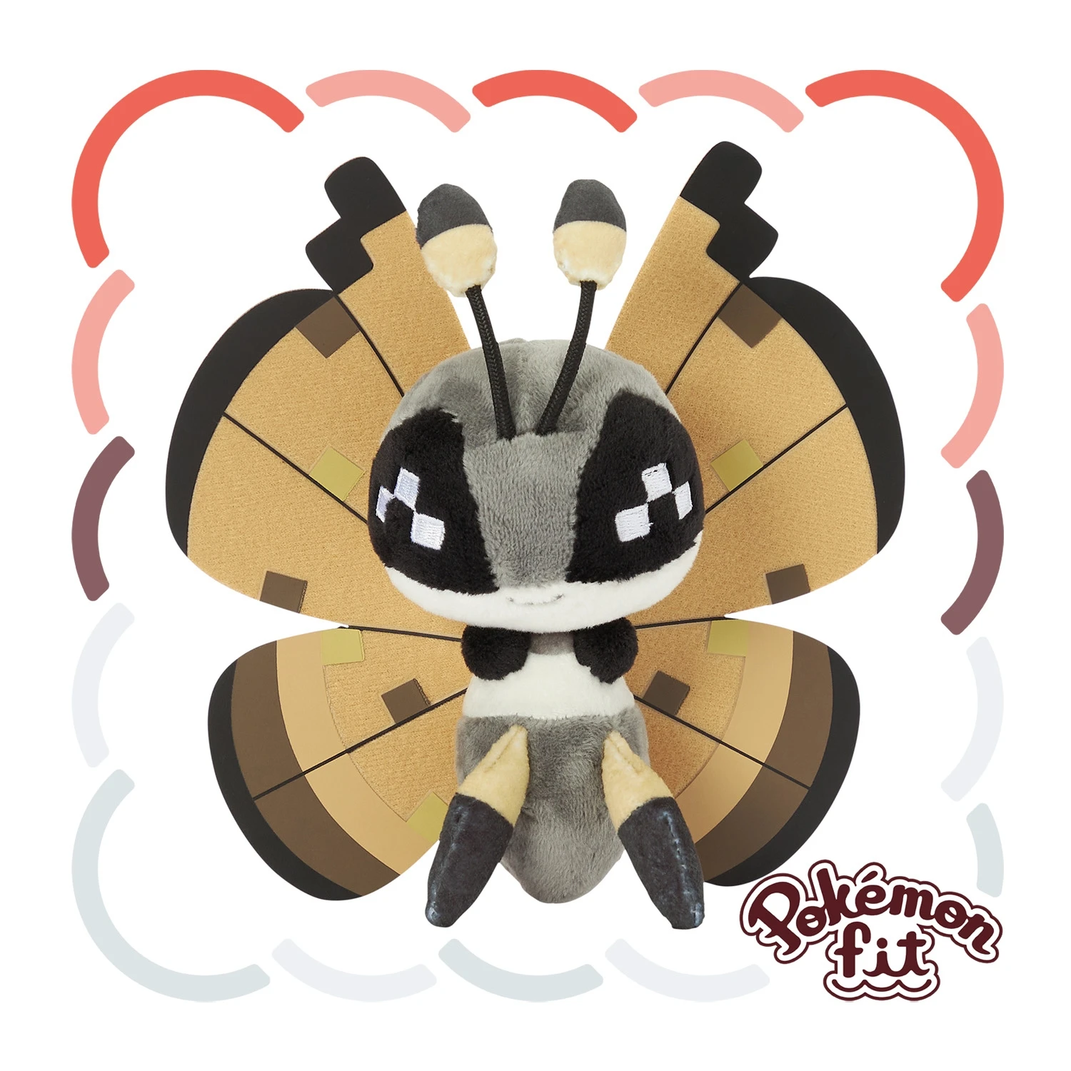 

Japanese Version Pokemon Fit Series Butterfree Plush Toy Children Cute Soft Gifts And Birthday Christmas Gifts