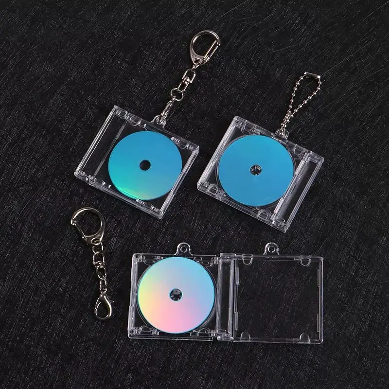 1PC New Hot Sales NFC Functional CD Disc For Music Lovers To Create Personalized Music Disc TS Key Chain Label Gifts