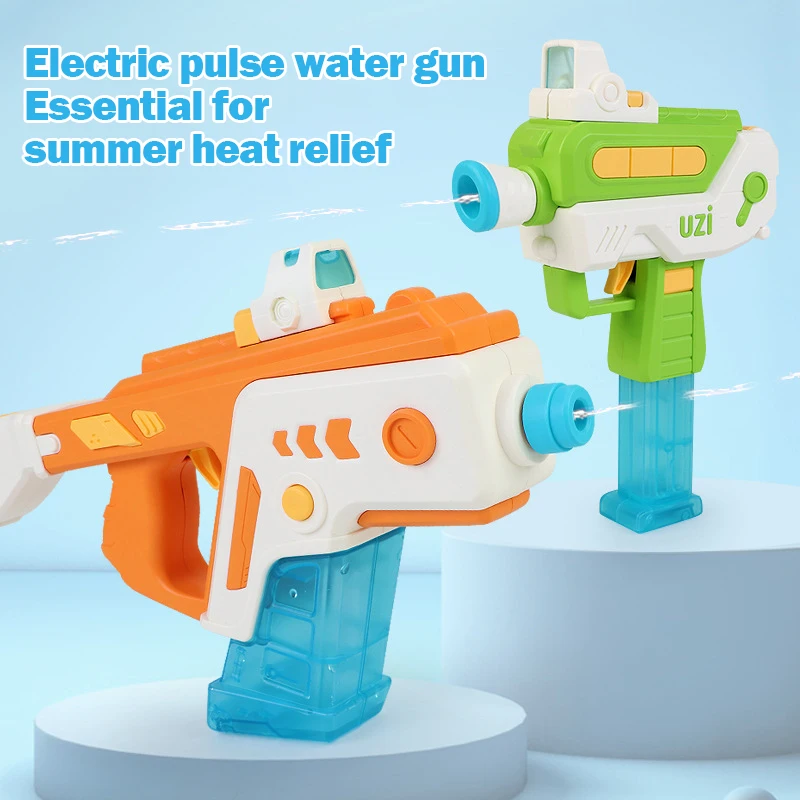 

Electric Water Gun High-pressure Automatic Water Spray Machine Summer Beach Swimming Pool Outdoor Fantasy Toy For Children Gift