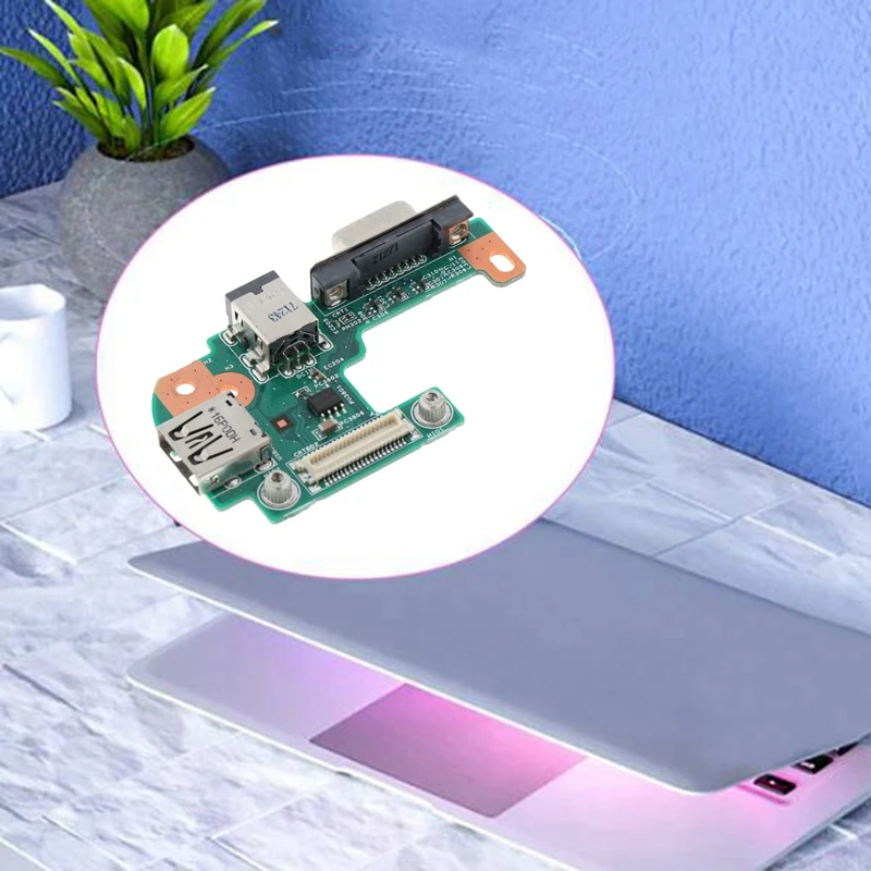 Laptop Built-In Power Board Laptop Power Board Power Board For Dell P17F N5110 V3550 M5110 USB+VGA Interface Board Replacement