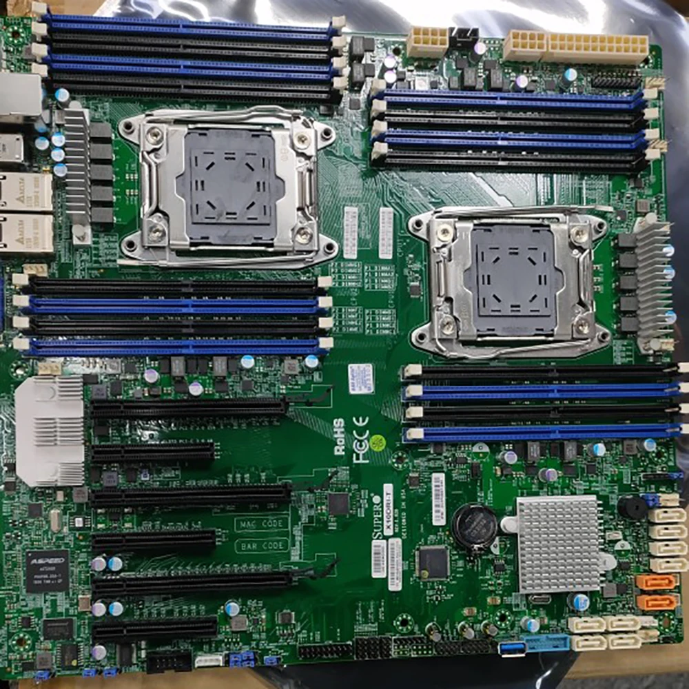 Server Motherboard E5-2600 v4/v3 Family X10DRI-T LGA2011 DDR4