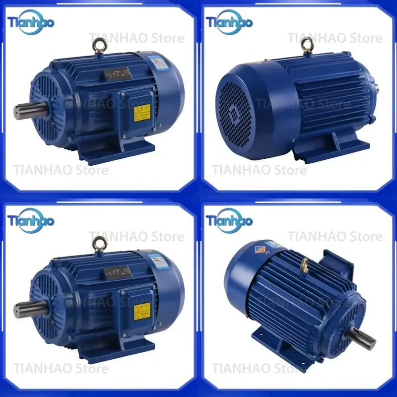 for High Torque Low Noise Induction Motor Industrial Electric AC Asynchronous Motors for Machinery Equipment Power Tools
