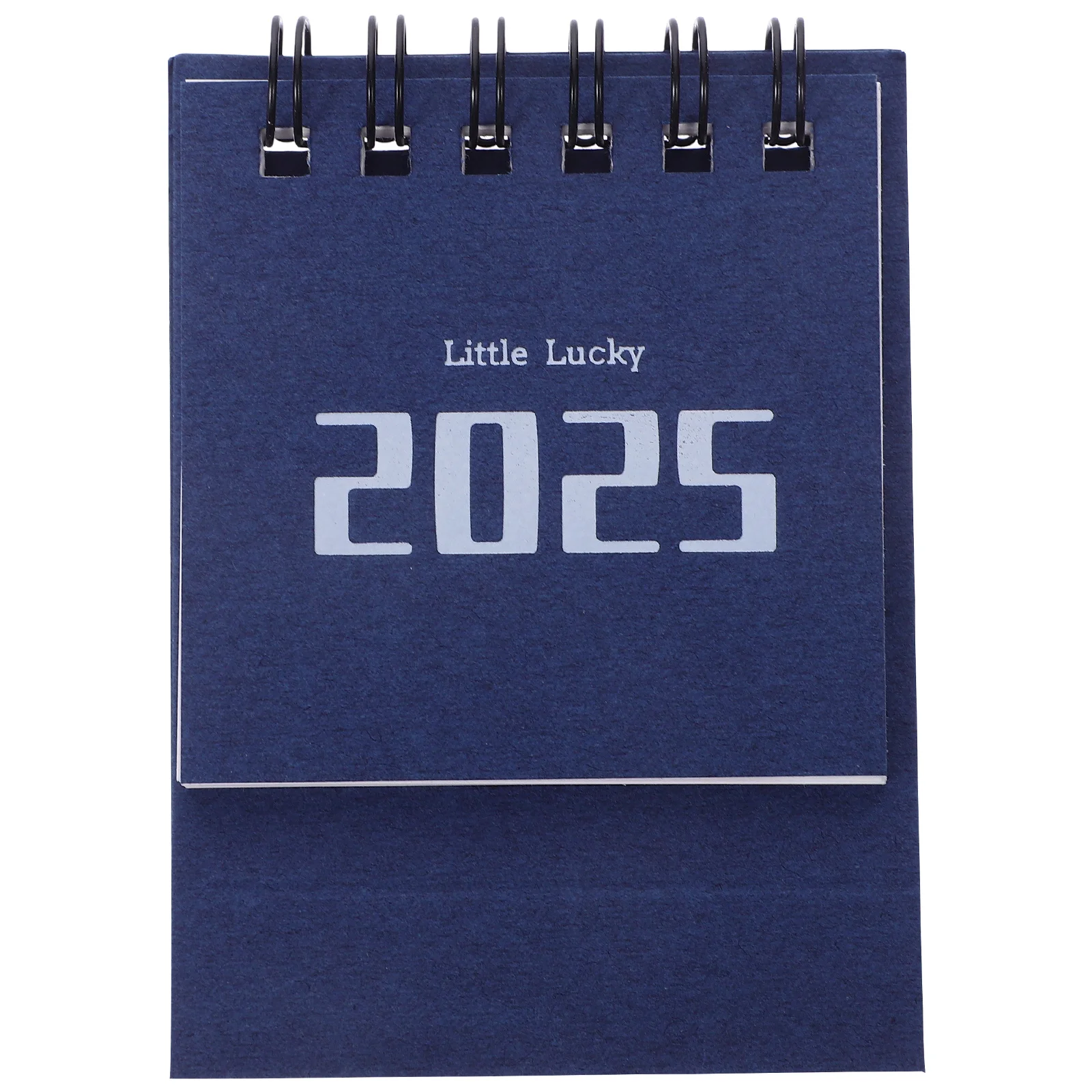 Mini Desk Stand Calendar Home Decor Simple Little Flip for Classroom Creative Coil