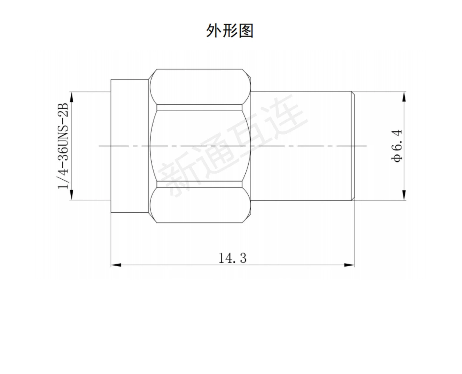 2.92 Male Load 2.92mm RF Coaxial Load 2W DC-40GHz