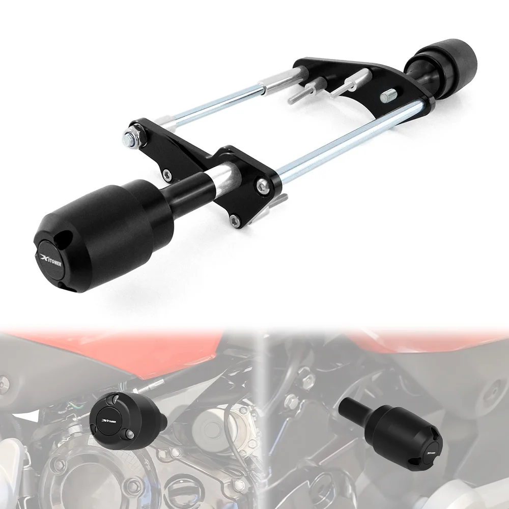 

For Honda Grom 125 MSX125 2022 2023 2024 2025 2026 Motorcycle Falling Protection Frame Slider Fairing Guard Crash Pad Protector