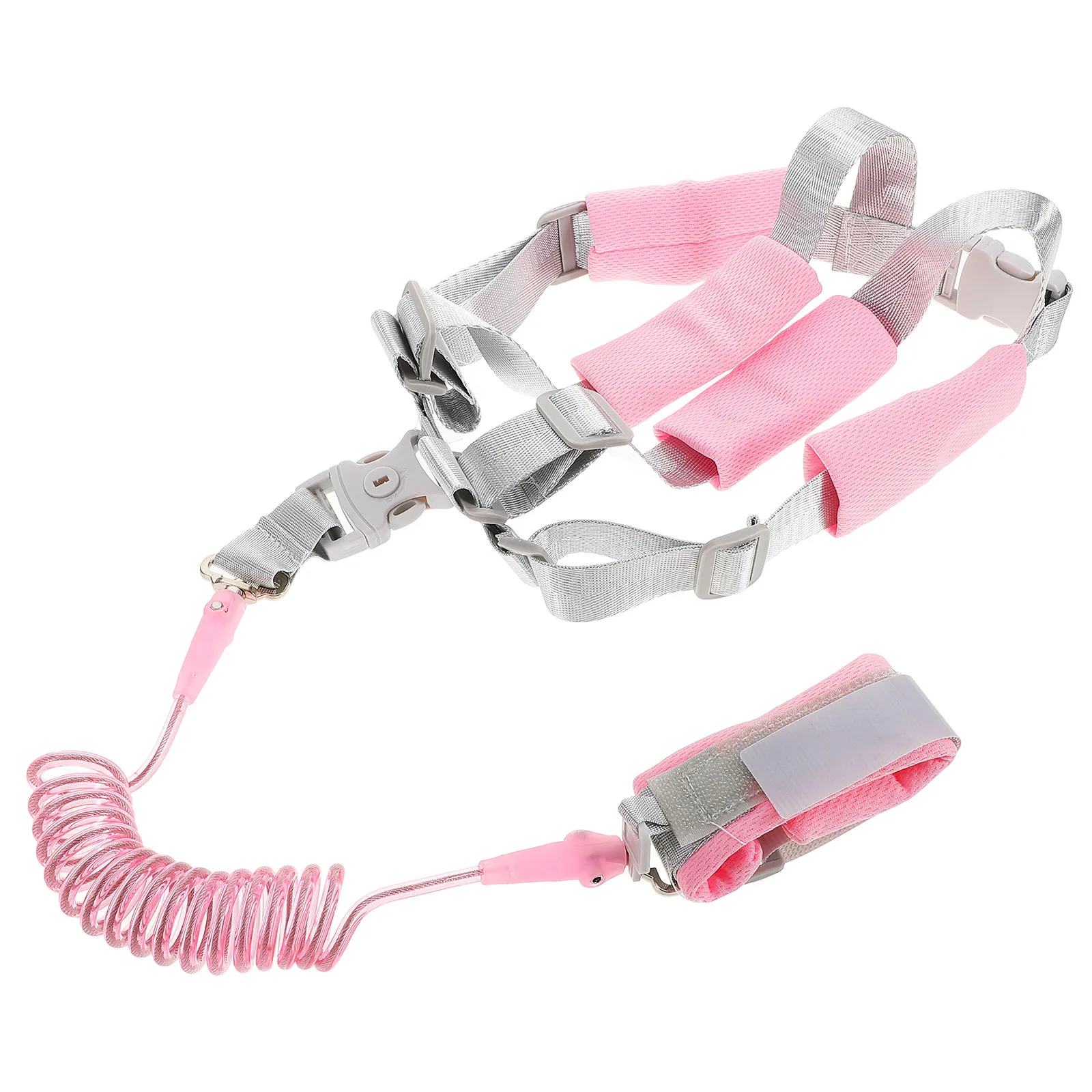 

Infant Toddler Anti-Lost Wristband Comfortable Foam Material Safety Harness Child Leash Spring Rope Child Leashes for Toddlers