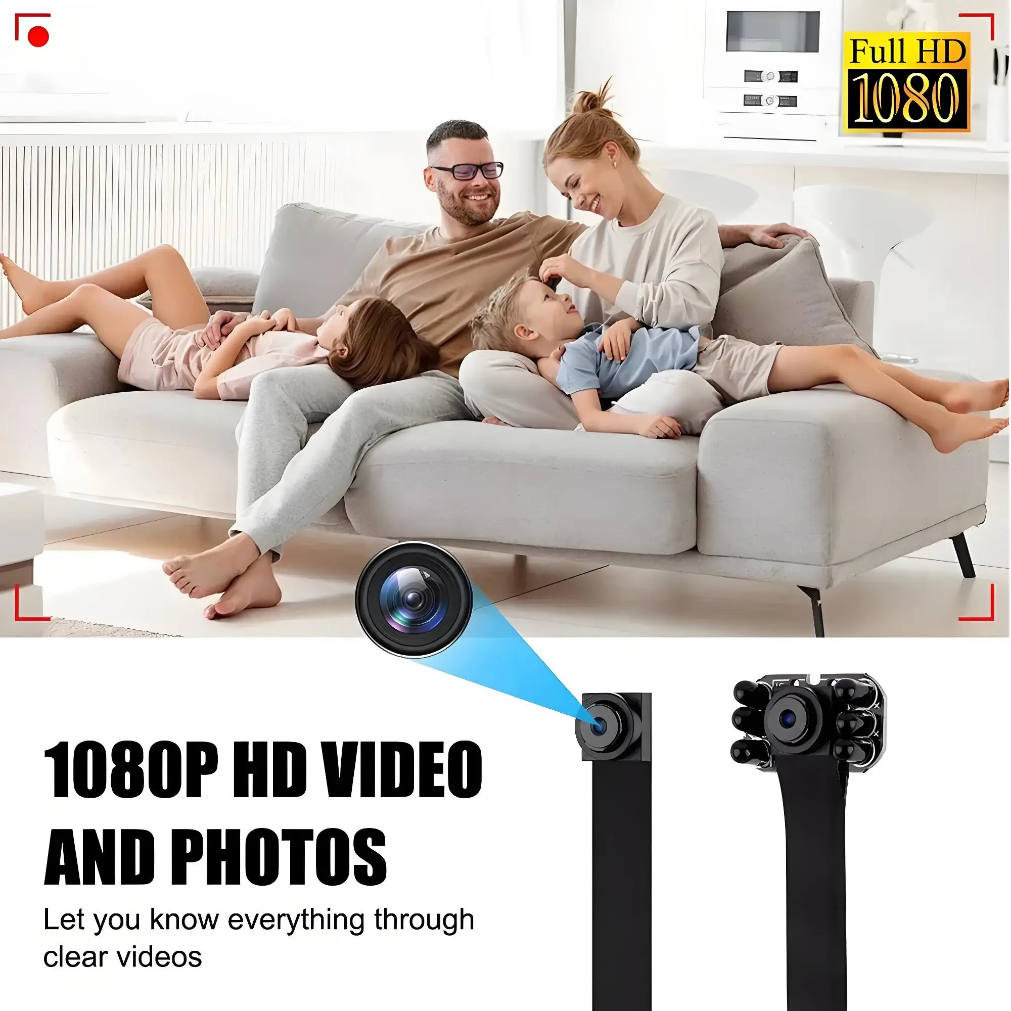 DIY HD1080P Wifi Mini Camera Draagbare Kleine Cam Micro Camcorder P2P Draadloze Webcam Loop Recording Ondersteuning Remote Viewing