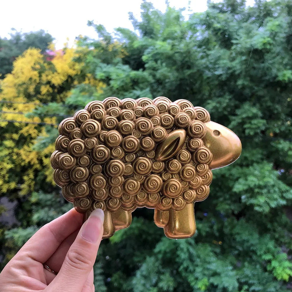 

DIY Silicone Sheep Mold for Epoxy Resin Crafting Flexible Easy Demould Reusable Sheep Shaped Decor Mold Craft Making Supplies