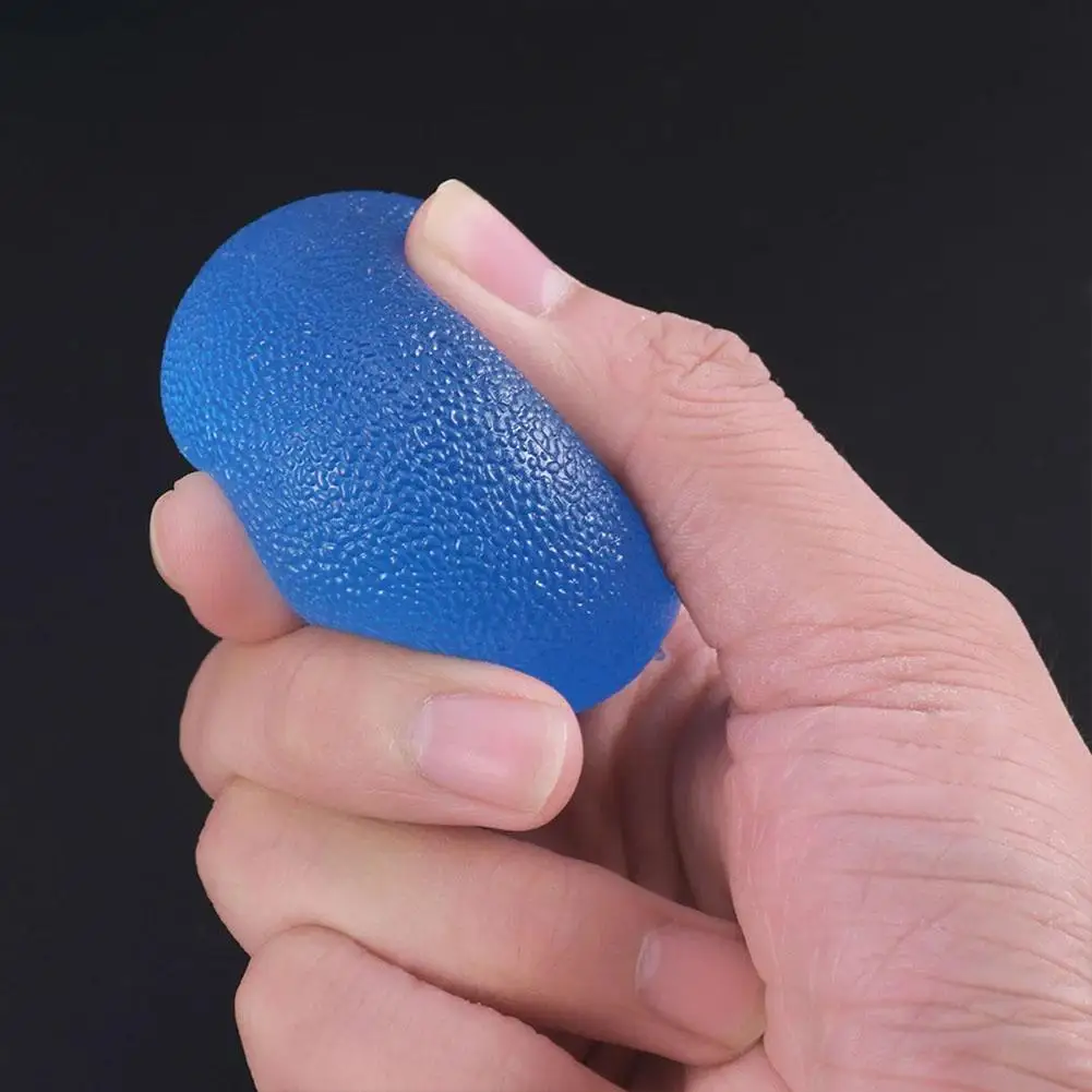 Silicone Hand Grip Ball para homens, reabilitação de mãos, bola de treinamento, dedo do exercício, elástico, ginásio pesado, alta resistência, fitness, S4P0