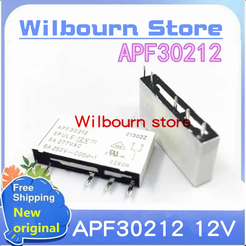 5PCS/LOT APF30212 12V APF30224 24V  6A  DIP New original stock