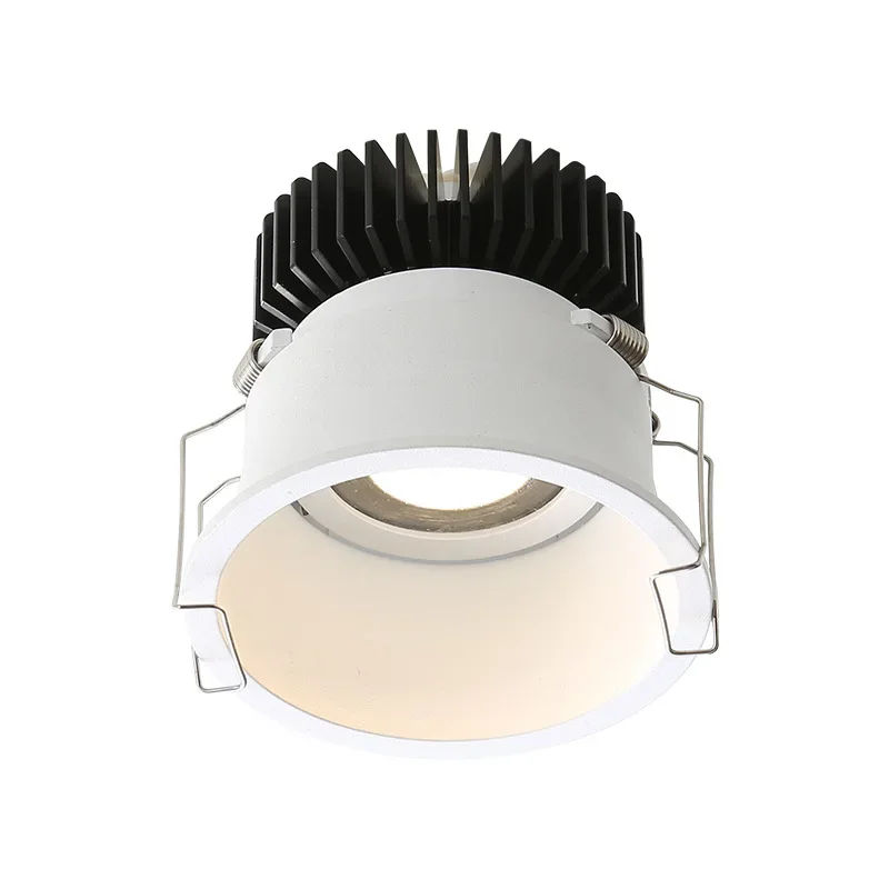 Full spectrum embedded living room hill spotlight wall washer plaster light narrow side eye protection anti-glare bedroom