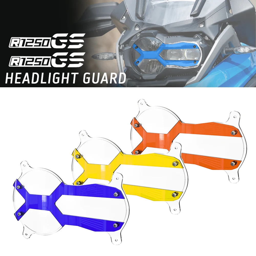 

FOR BMW R1250GS R 1250 R1250 GS 1250GS ADVENTURE 2021 - 2023 2024 2025 Headlight HeadLamp Head Light Lamp Guard Cover Protector