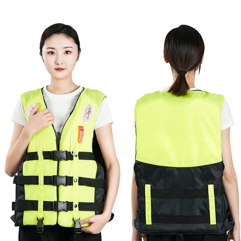 Life Jacket For Adults Children, Water Sports Safety Men Women Life Vests For Water Skiing Rafting Surfing Kayaking Lifeguard