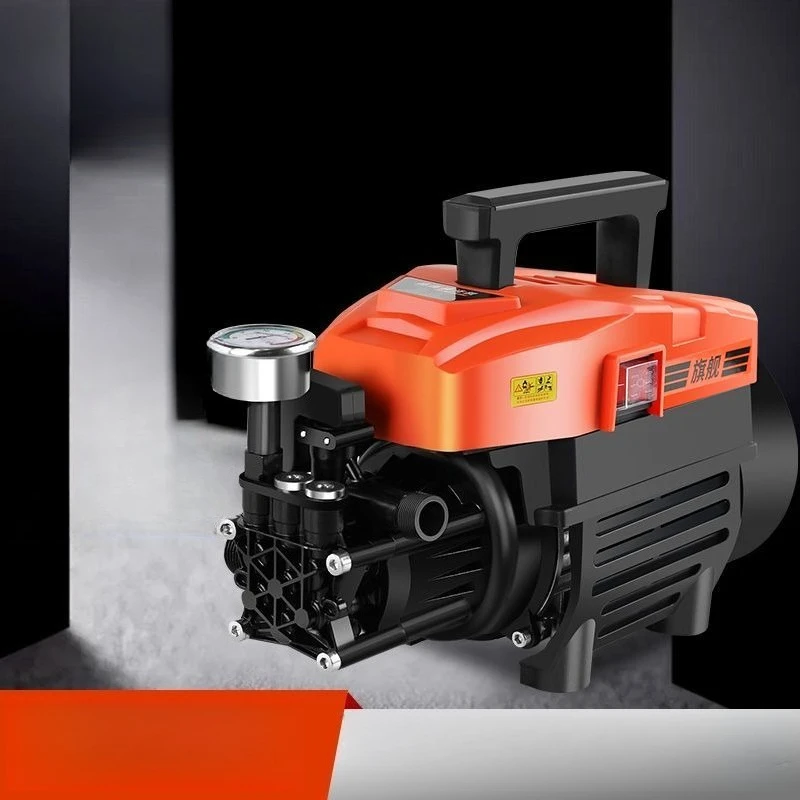 

High power portable car washing machine 220v household cleaning machine car washing pump high pressure water gun brush
