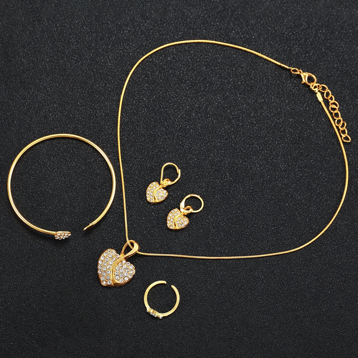 ساعة نسائية فاخرة بمينا بسيط كوارتز مقترنة بمجموعة إكسسوارات، أفضل اختيار هدية (الصندوق غير متضمن) #5