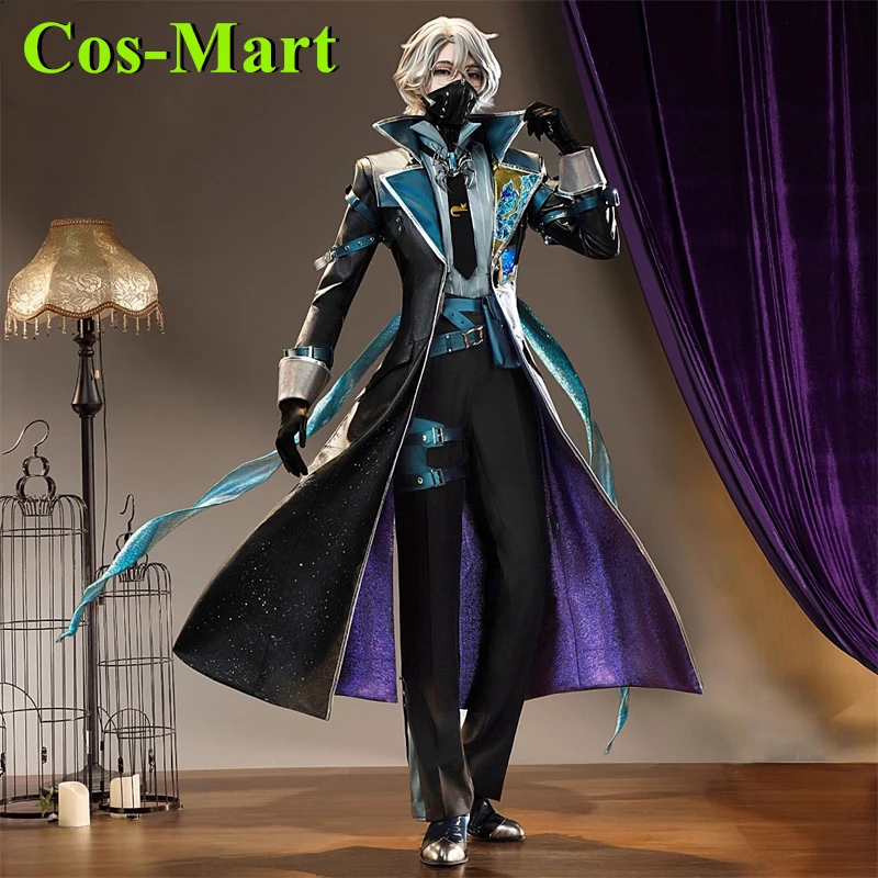 Cos-Mart Game Identity V Embalmer Cosplay Costumes Aesop Carl Departures Okuribito Uniform Hallowmas Comic Exhibition New