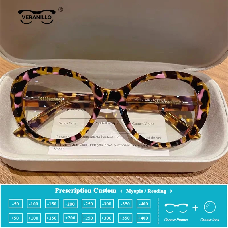

2026 Trendy Oval Reading Glasses Women's Ultralight Far Sight Eyeglasses Unisex Fashion Presbyopia Prescriptions