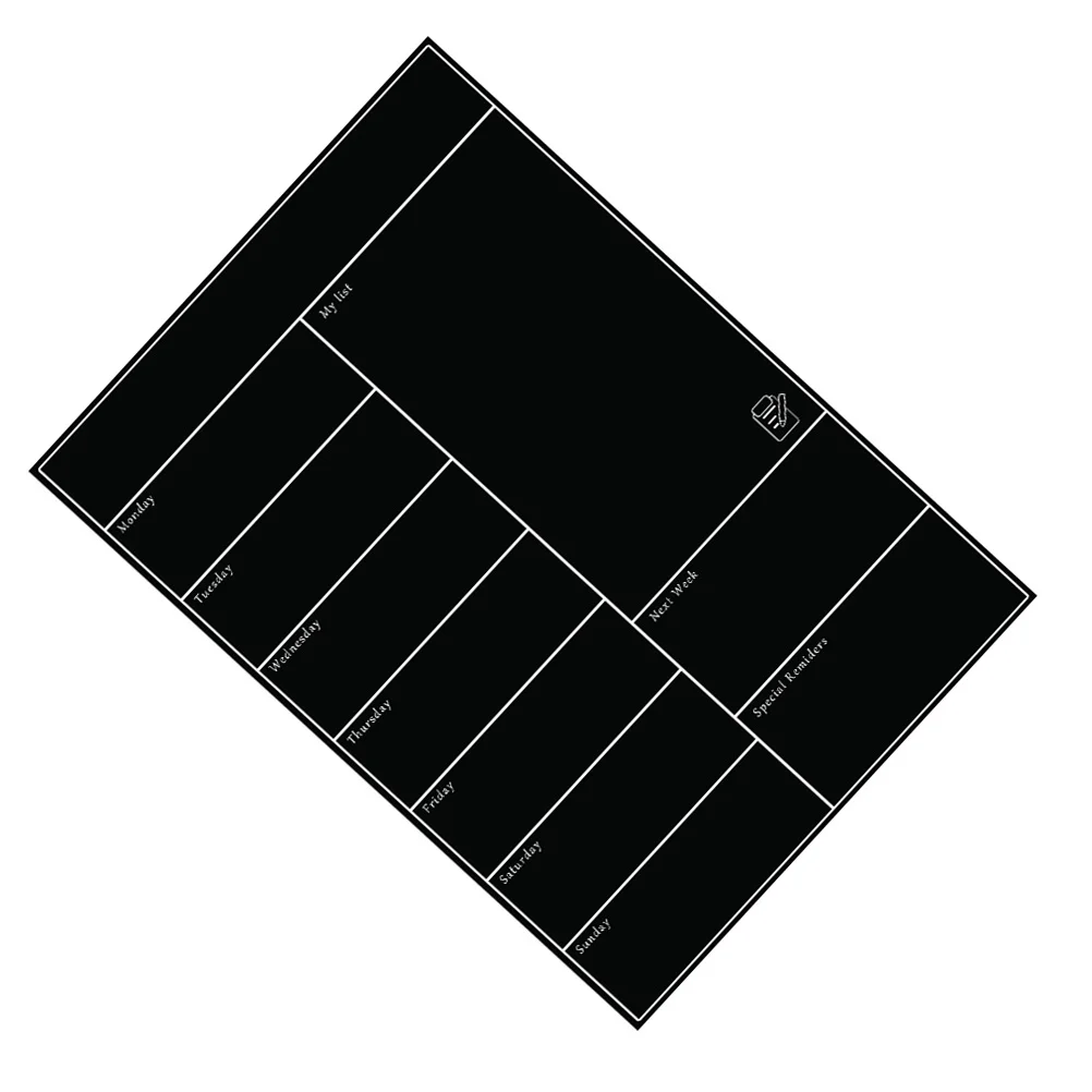 

Weekly Planner Magnetic Board Thick Reusable Calendar Sheet For Fridge Metal Surfaces Daily Schedule Organizer Calendar