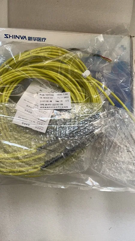 Shandong Xinhua, yellow, dual core, temperature probe XH-PT1-222110-150