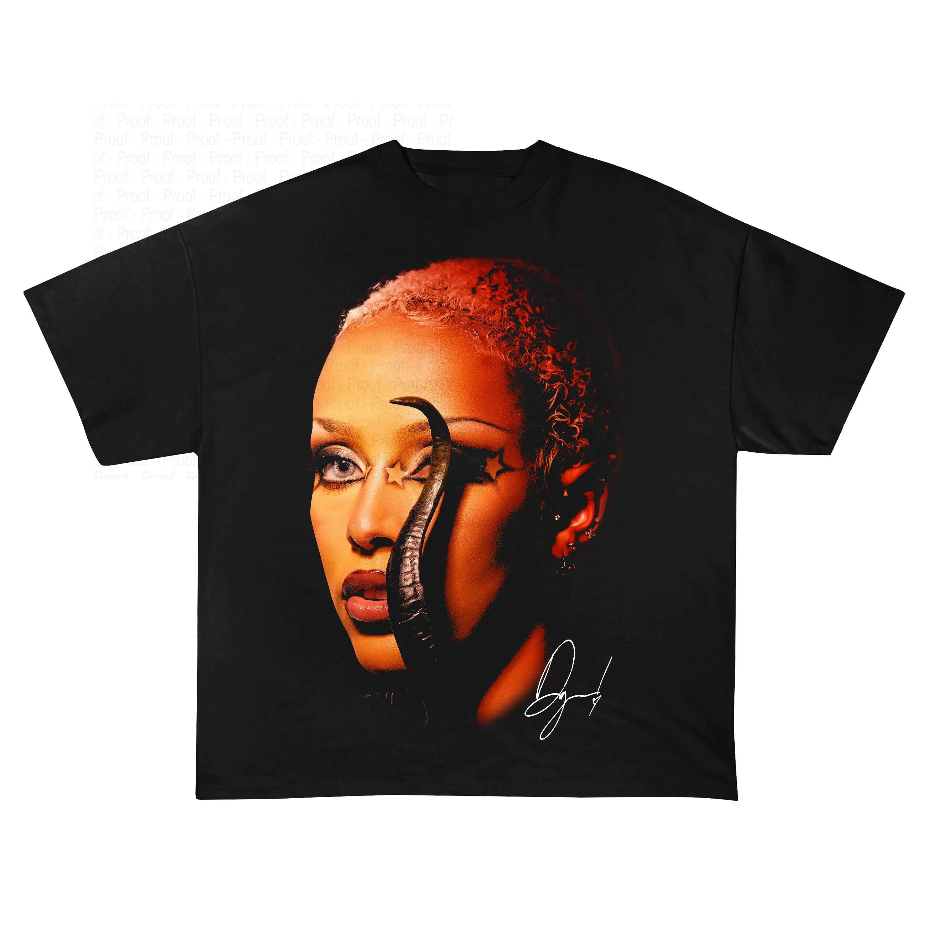 Doja Cat T-Shirt, Vintage Doja Cat Grafik-T-Shirt, Doja Cat Unisex T-Shirt im Vintage-Stil, Rap Hip-Hop Grafik-Shirt – Detail 2