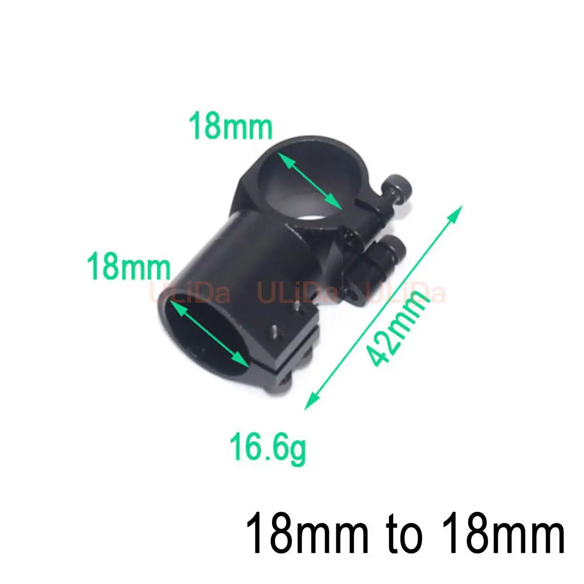 Trépied de train d'atterrissage CNC en alliage de Joint en T en aluminium à Double verrouillage, 16/18/20/25mm, pour RC Quadcopter, Protection des plantes, pièce de Drone UAV