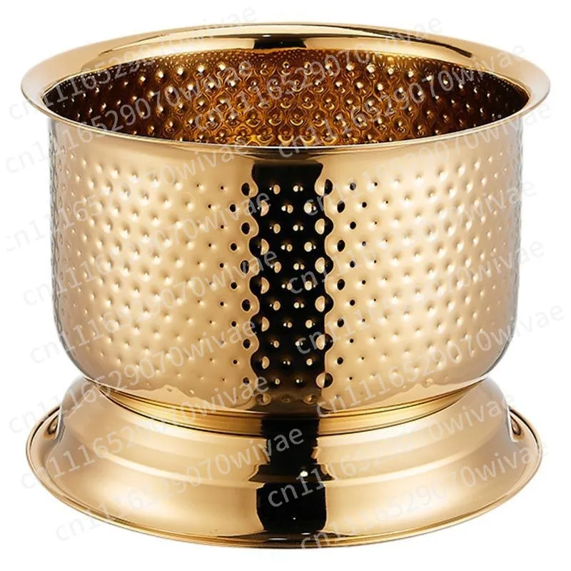 Stainless steel buckets, commercial ice buckets, large capacity champagne, chilled beer, red wine barrels, party bowls