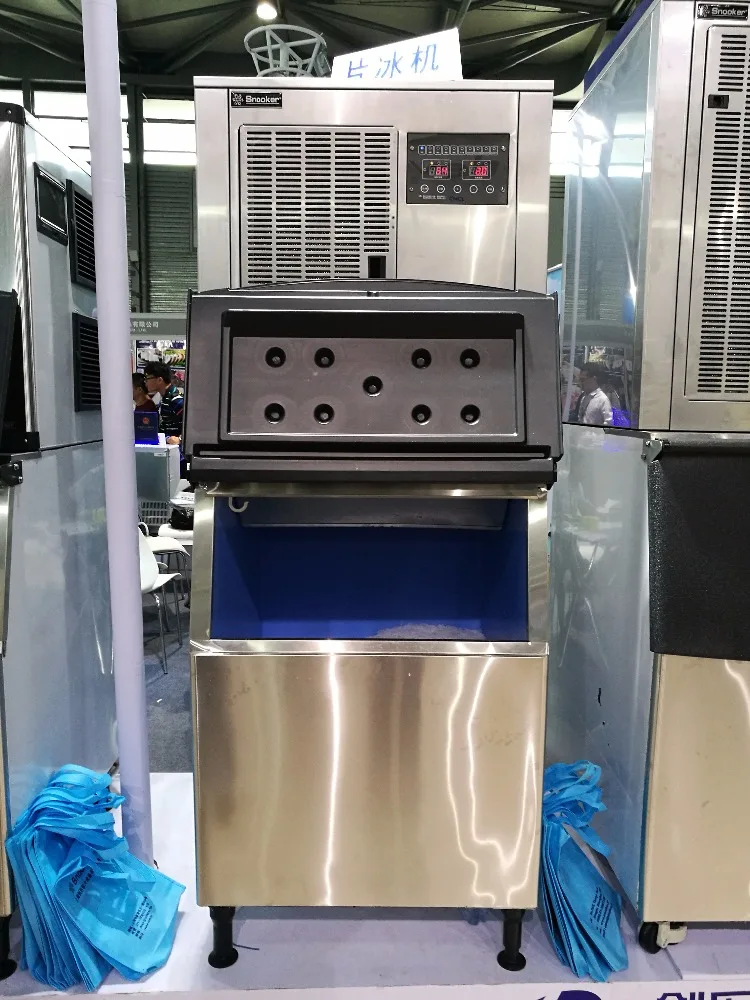 ماكينة صنع الثلج التجارية الخاصة عالية الأداء بوزن 500 كجم #4