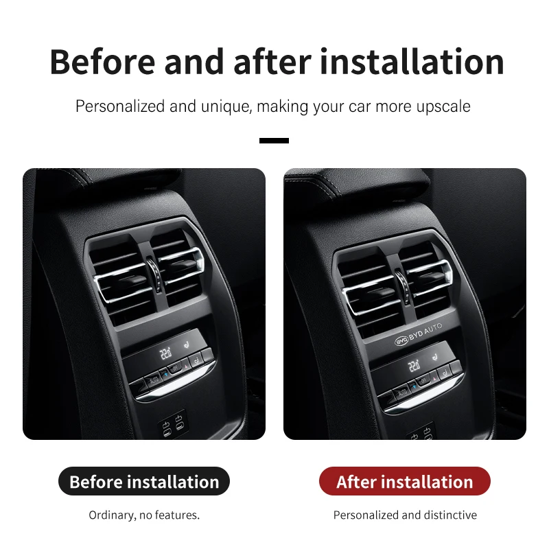 3D Metal Car Interior Dekoration Stickers Badges Auto Styling For BYD Tang MAX DMI Qin EV600 Han EV Yuan Song PLUS Pro