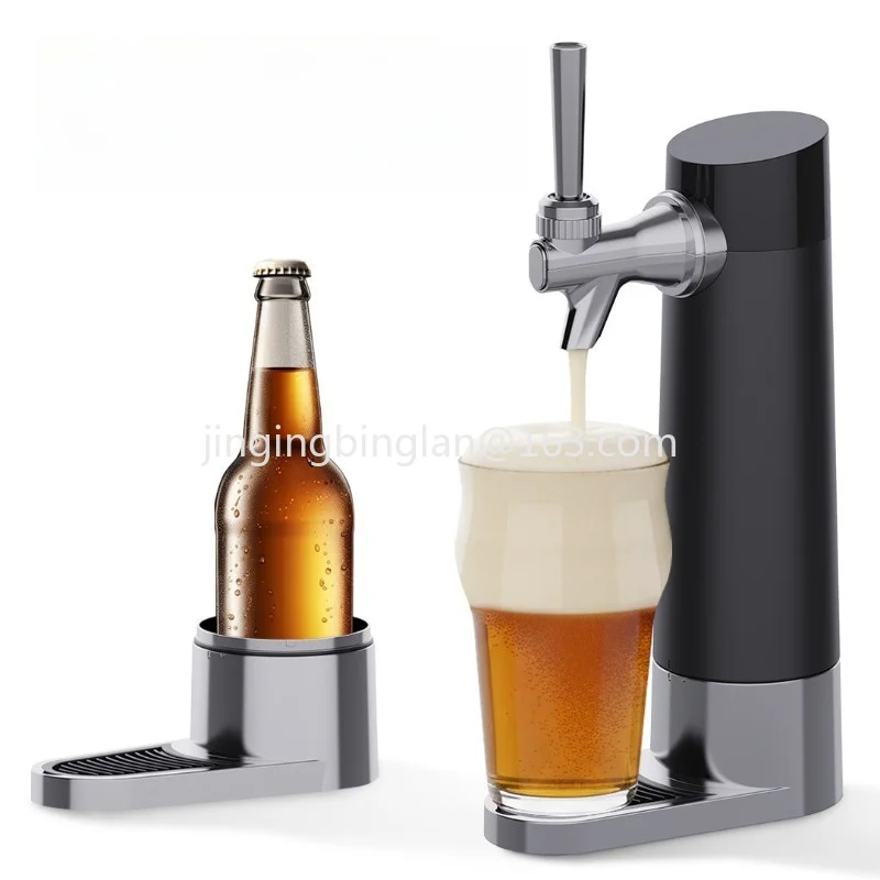 2026 new desktop beer machine beer foam machine vibration aerator