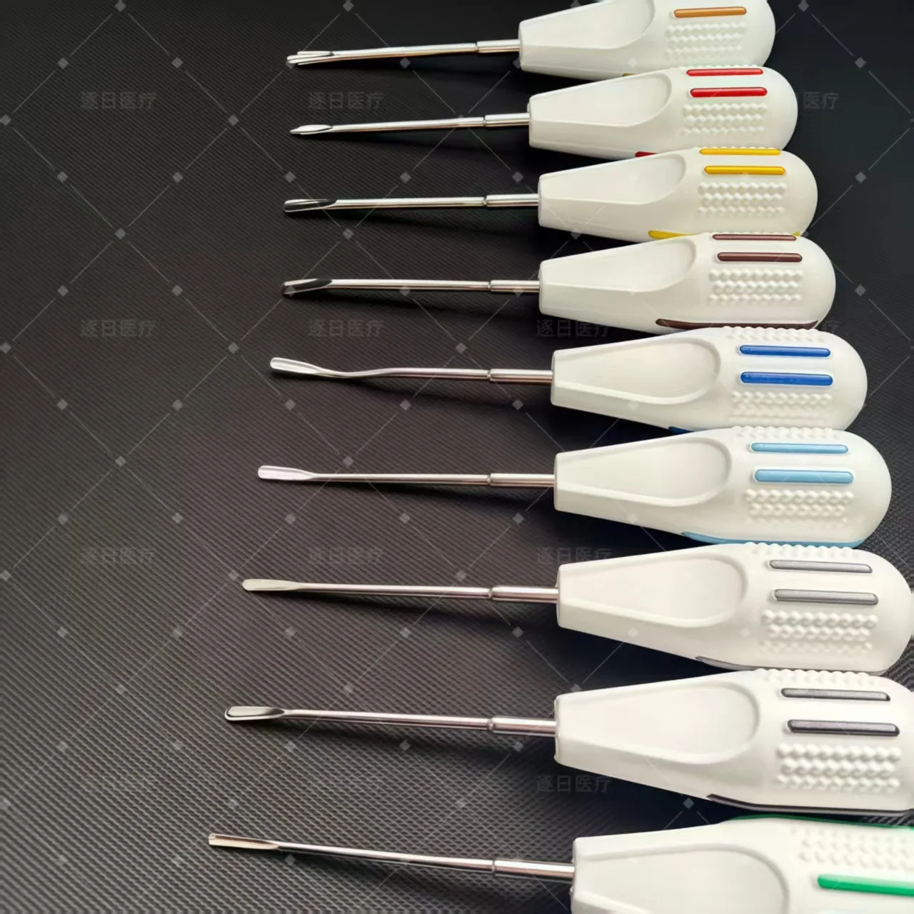 Dental Minimally Invasive Extraction Elevator Set (Plastic Handle) – Oral Surgery/Implant Instruments