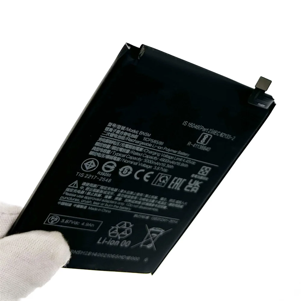 Genuine 5000mAh BN5M Battery for Xiaomi Redmi Note 12 4G/Redmi