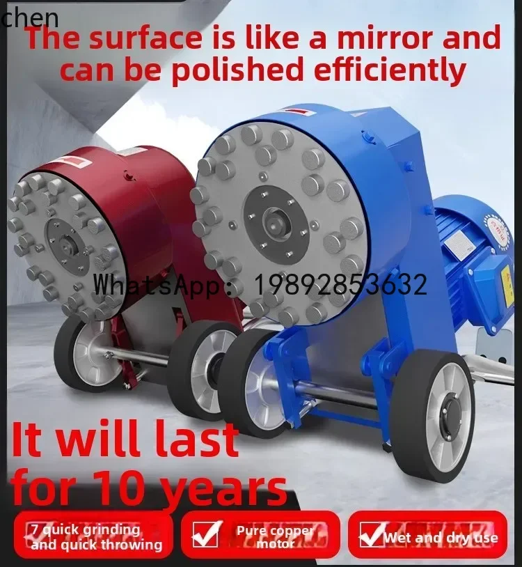 JX terrazzo machine polishing machine concrete cement floor grinding machine
