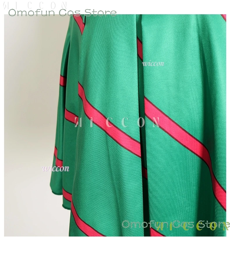 Anime Club Cartoon Princess Stella Cosplay Dress Adult Women Hot Girls Style Clothes Halloween Party Dress-up Green Suit