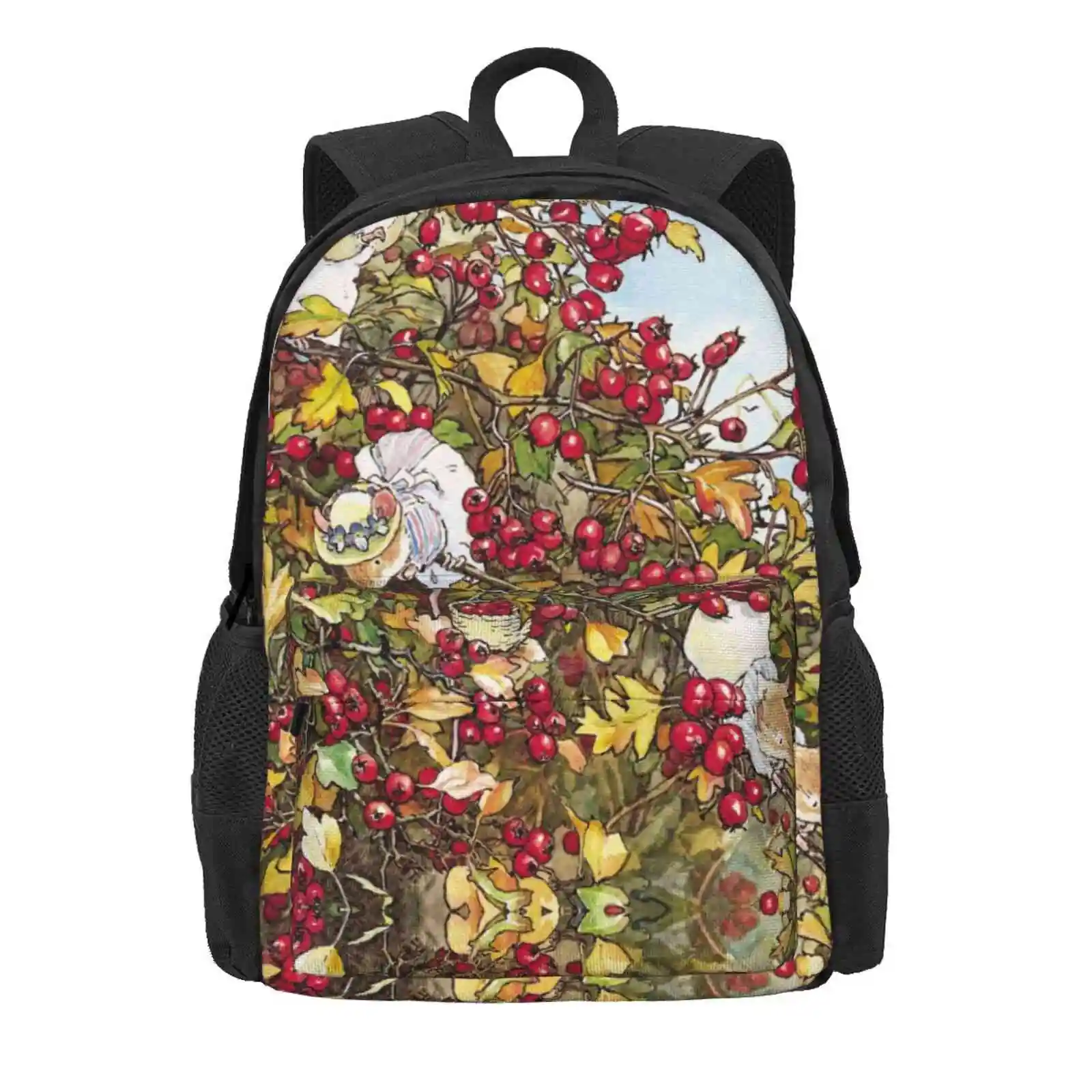 The Blackthorn Bush Hot Sale Schoolbag Backpack Fashion Bags Brambly Hedge Jill Barklem English Quintessential British